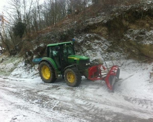 Image avant Déneigement d’un parking d’entreprise