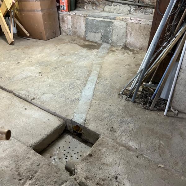 Image après Installation d’un système de drainage