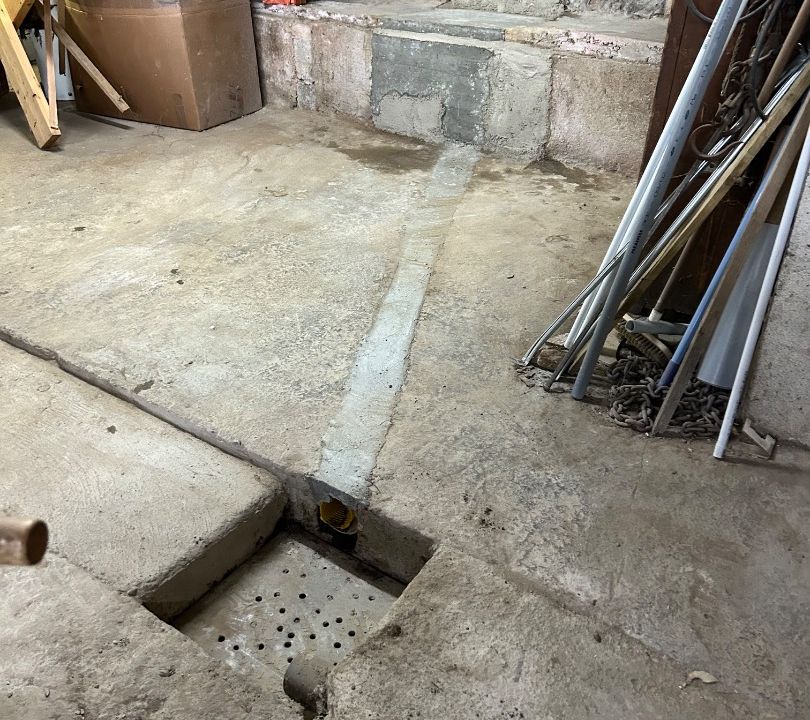 Image après Installation d’un système de drainage
